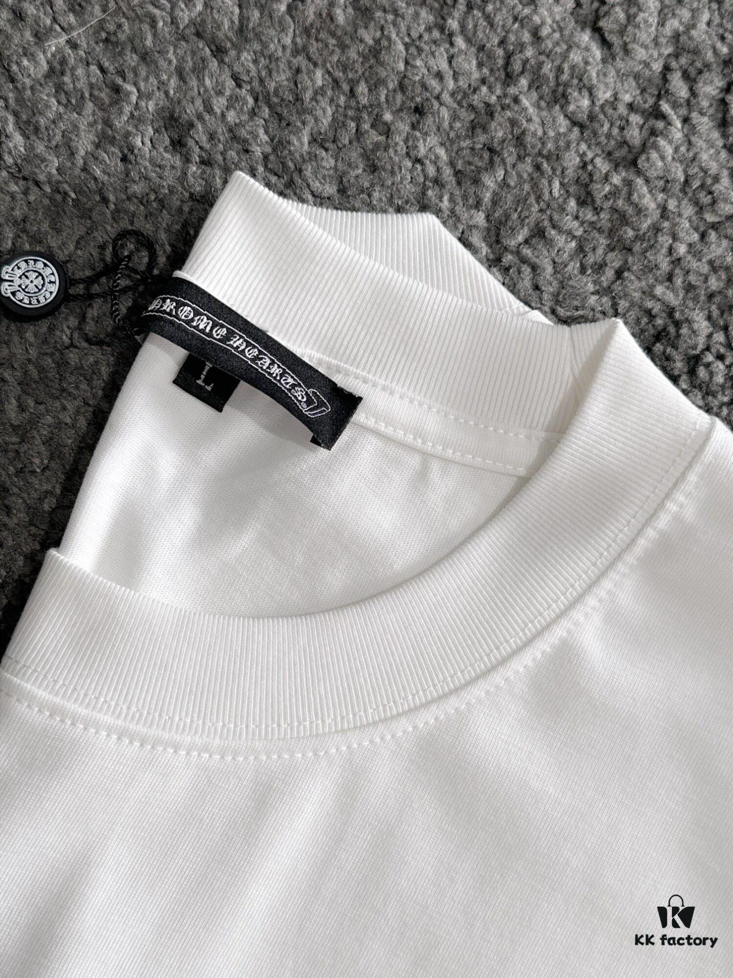 Chrome Hearts 2025 Newest Print Short Sleeve T-Shirt, High-Quality Cabinet Original Order, Top-Tier Craftsmanship with Imported Fabric