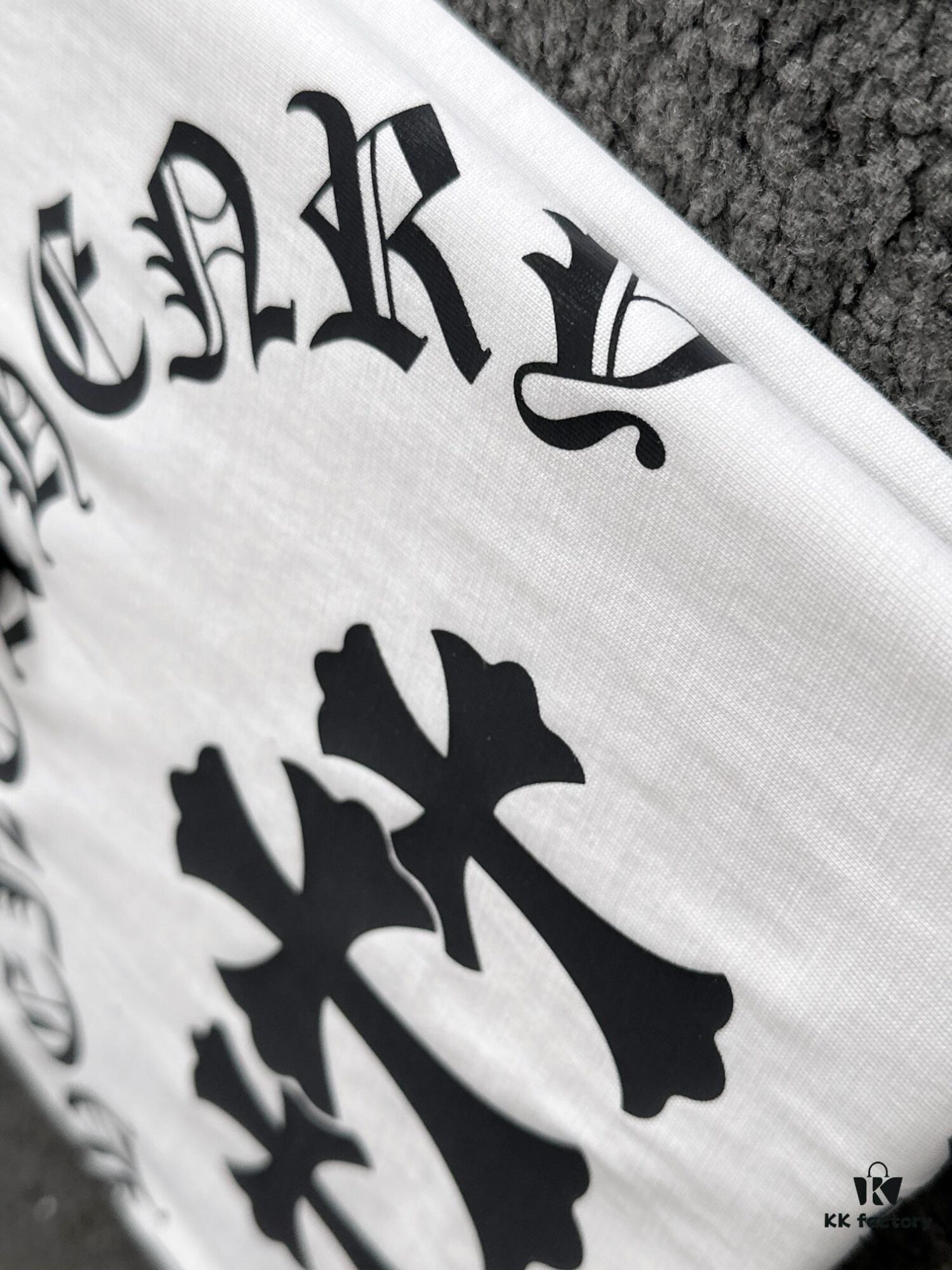 Chrome Hearts 2025 Newest Print Short Sleeve T-Shirt, High-Quality Cabinet Original Order, Top-Tier Craftsmanship with Imported Fabric