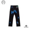 Chrome Hearts｜Chrome Hearts Top-tier Bull Denim F&F Exclusive 1of1 Carhartt Base Blue Patchwork Jeans