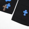 Chrome Hearts｜Chrome Hearts Top-tier Bull Denim F&F Exclusive 1of1 Carhartt Base Blue Patchwork Jeans