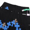 Chrome Hearts｜Chrome Hearts Top-tier Bull Denim F&F Exclusive 1of1 Carhartt Base Blue Patchwork Jeans