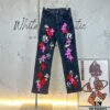 Chrome Hearts & Klutch Face Skull Patchwork Denim Jeans
