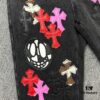 Chrome Hearts & Klutch Face Skull Patchwork Denim Jeans