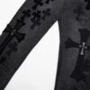 Chrome Hearts & CH Metal Cross New Style Premium Bull Denim Jeans