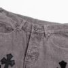 Chrome Hearts & CH Metal Cross New Style Premium Bull Denim Jeans