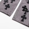 Chrome Hearts & CH Metal Cross New Style Premium Bull Denim Jeans