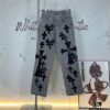 Chrome Hearts & CH Metal Cross New King Cow Denim Jeans
