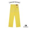Chrome Hearts CH New York Limited Yellow Dopamine Denim Jeans Unisex Streetwear