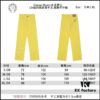 Chrome Hearts CH New York Limited Yellow Dopamine Denim Jeans Unisex Streetwear