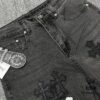 Chrome Hearts｜Chrome Hearts 24SS VIP Custom Black and White Patch Denim Jeans
