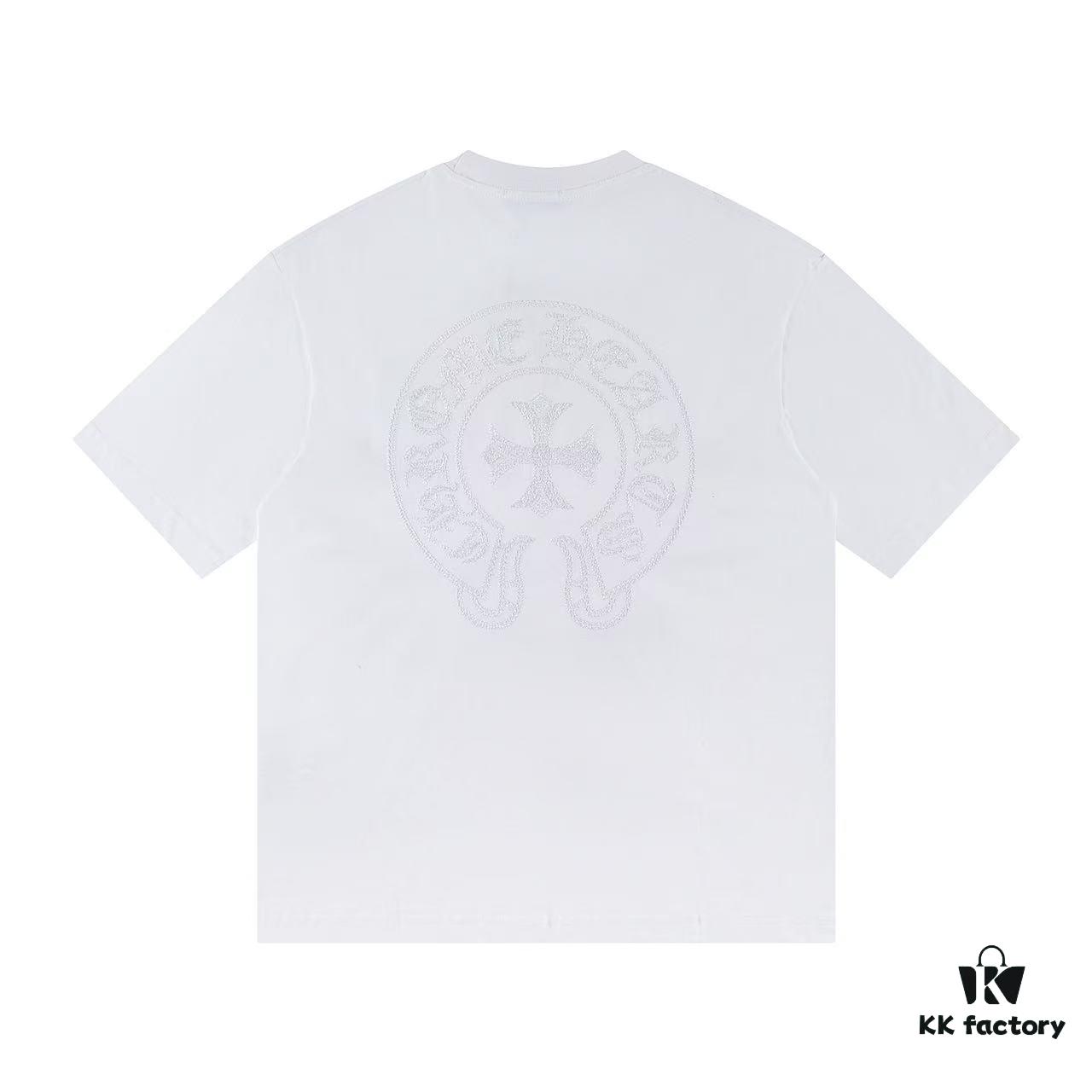 2025 New Crocodile Heart Embroidered Short Sleeve T-Shirt