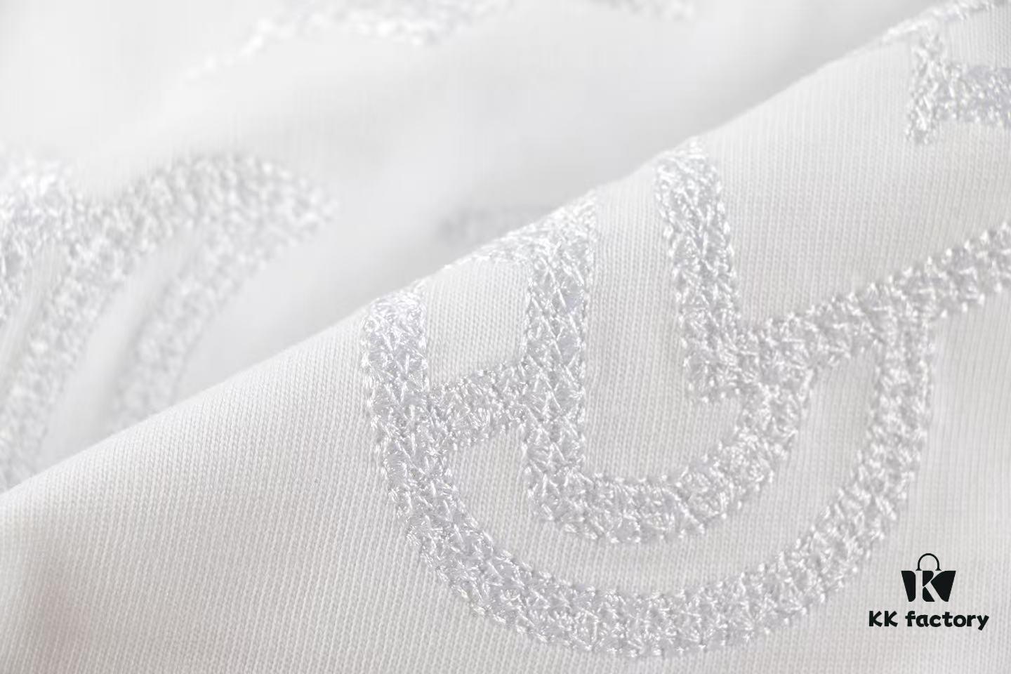 2025 New Crocodile Heart Embroidered Short Sleeve T-Shirt