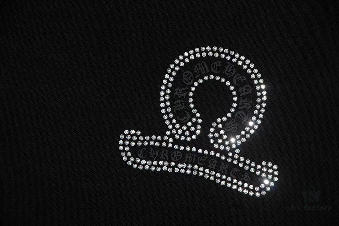 2025 New Croxx Rhinestone Embellished Short Sleeve T-Shirt