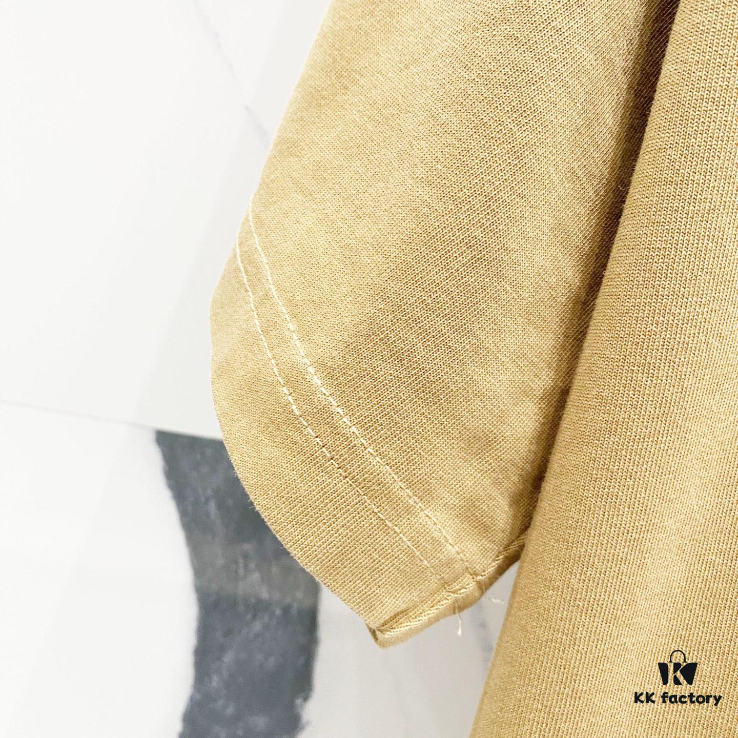 Chrome Hearts 320g Washed Short Sleeve T-Shirt with Graffiti Cross Sanskrit Logo Front and Back Print