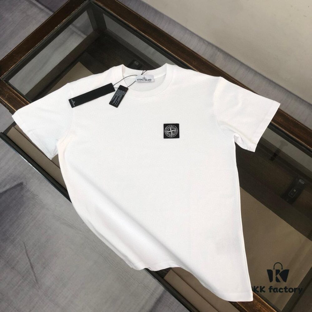 A⭐️Stone Island Latest Couple Round Neck Short Sleeve T-Shirt - Stylish Unisex Tee