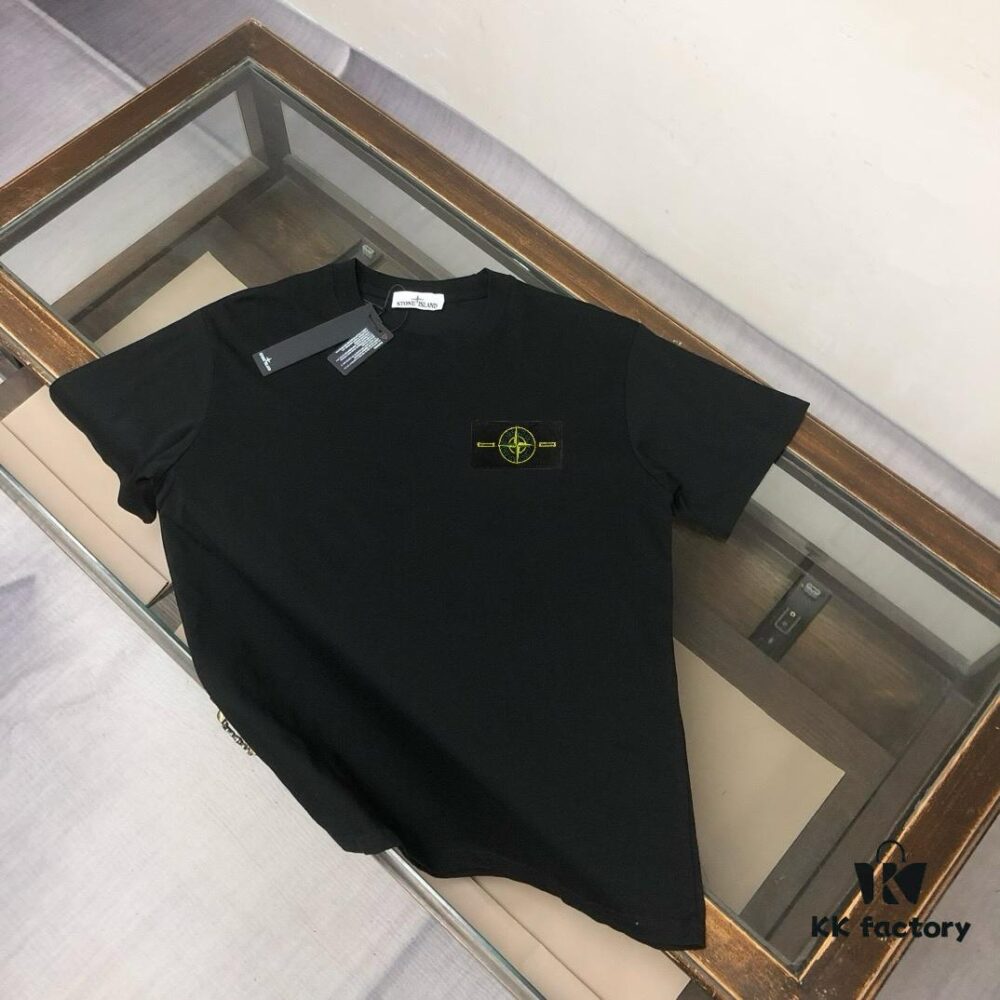 A⭐️Stone Island Latest Couple Round Neck Short Sleeve T-Shirt - Stylish Unisex Tee