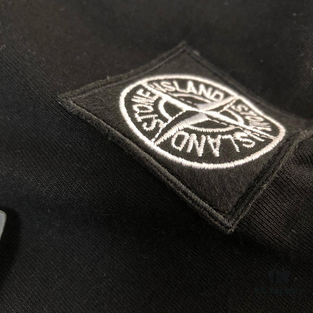 A⭐️Stone Island Latest Couple Round-Neck Short-Sleeve T-Shirt, High-Quality Fashionable and Comfortable Unisex Tee with Custom Compass Embroidered Logo, Breathable Imported Fabric