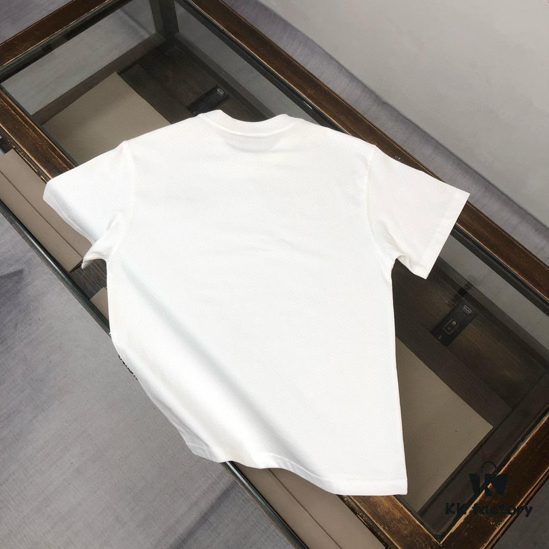 A⭐️Stone Island Latest Couple Round Neck Short Sleeve T-Shirt - Fashionable and Comfortable Unisex Tee with Custom Compass Embroidered Logo