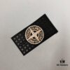 A⭐️Stone Island Latest Couple Round Neck Short Sleeve T-Shirt - Fashionable and Comfortable Unisex Tee with Custom Compass Embroidered Logo