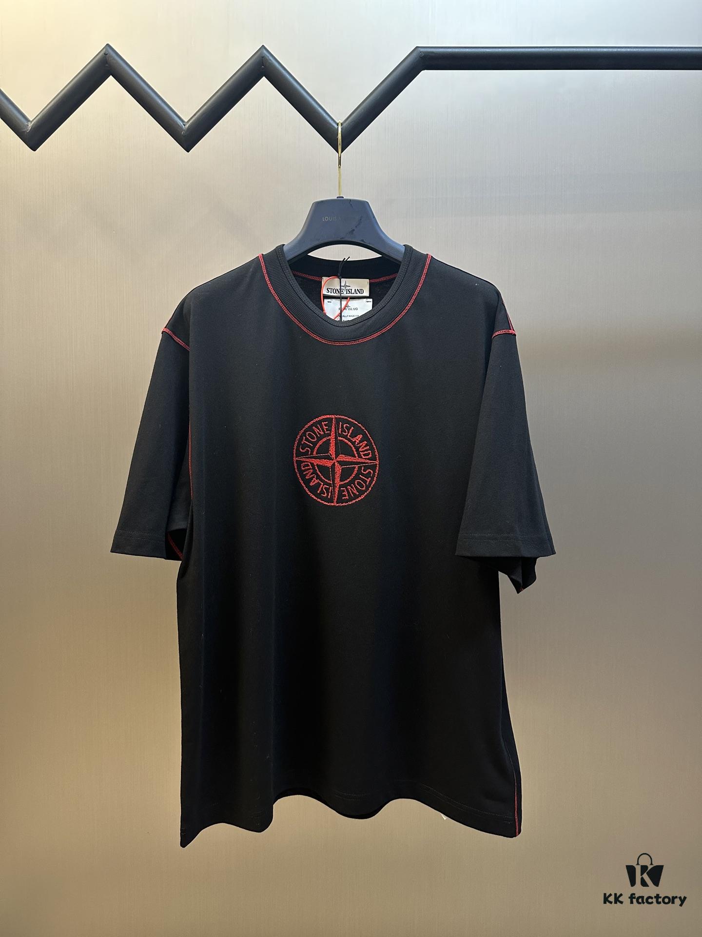 Stonelsland Embroidered Badge Short Sleeve