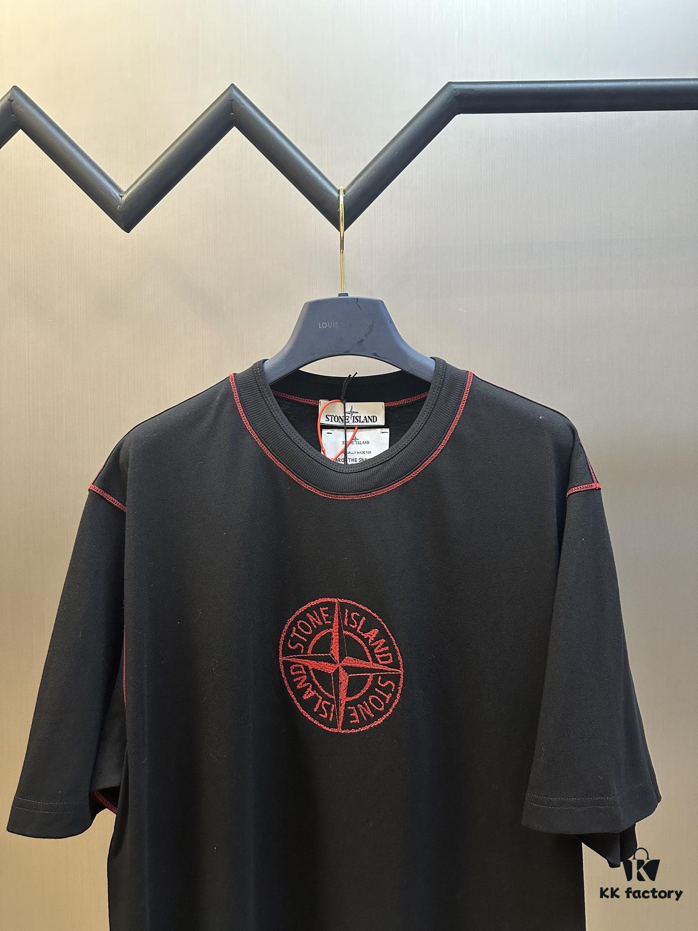 Stonelsland Embroidered Badge Short Sleeve