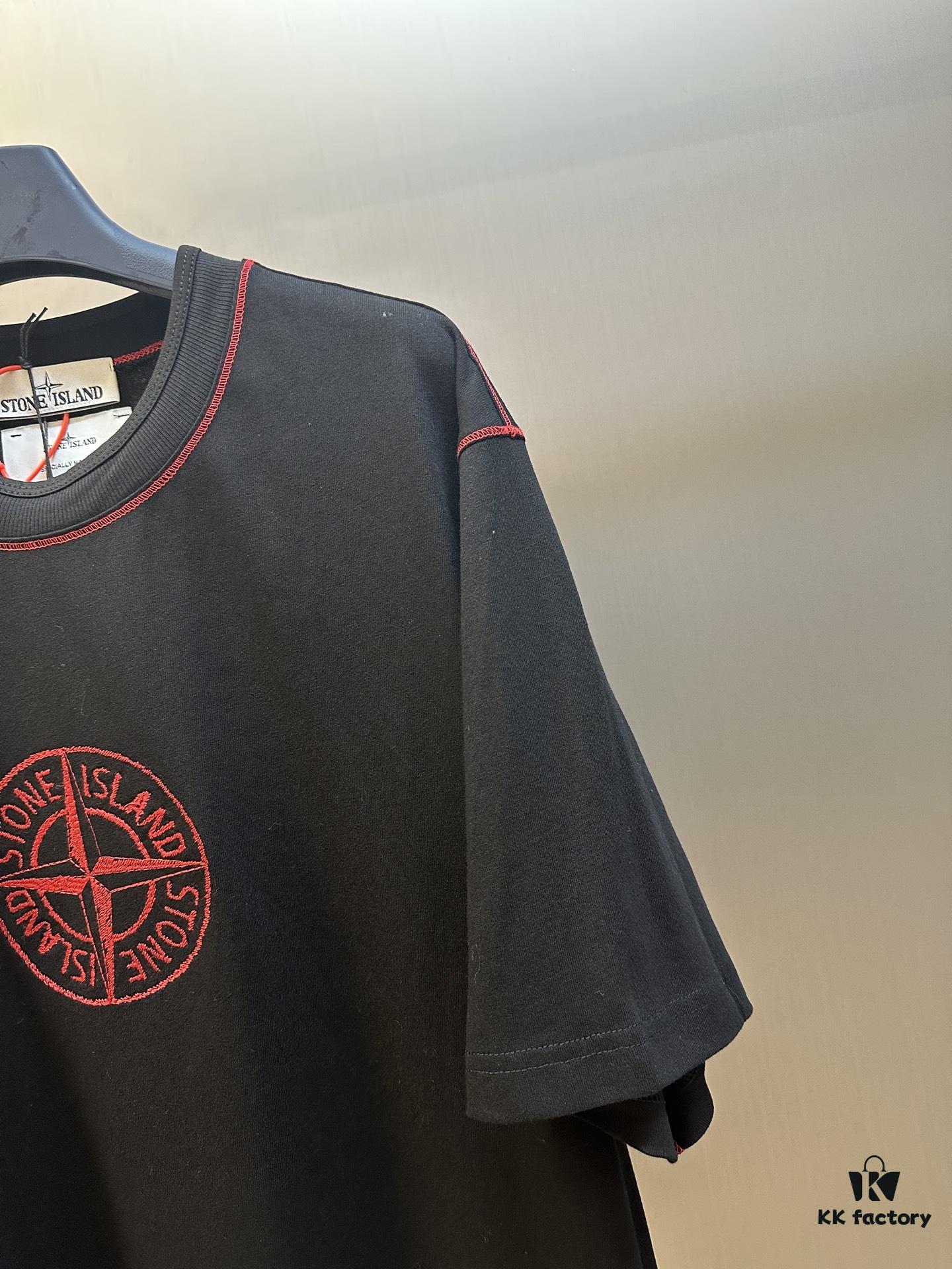 Stonelsland Embroidered Badge Short Sleeve