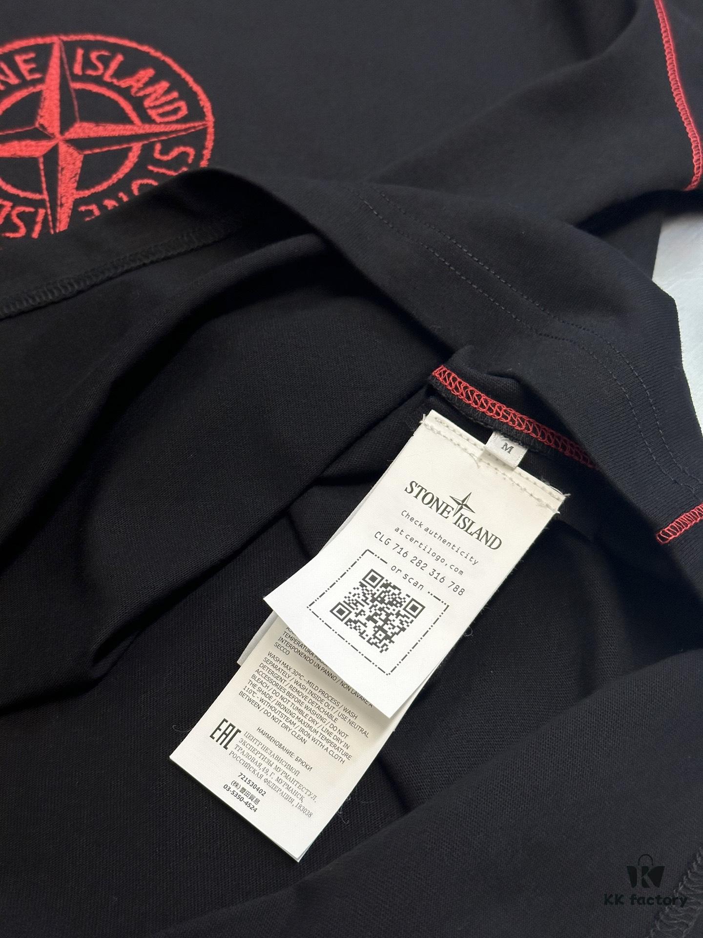 Stonelsland Embroidered Badge Short Sleeve