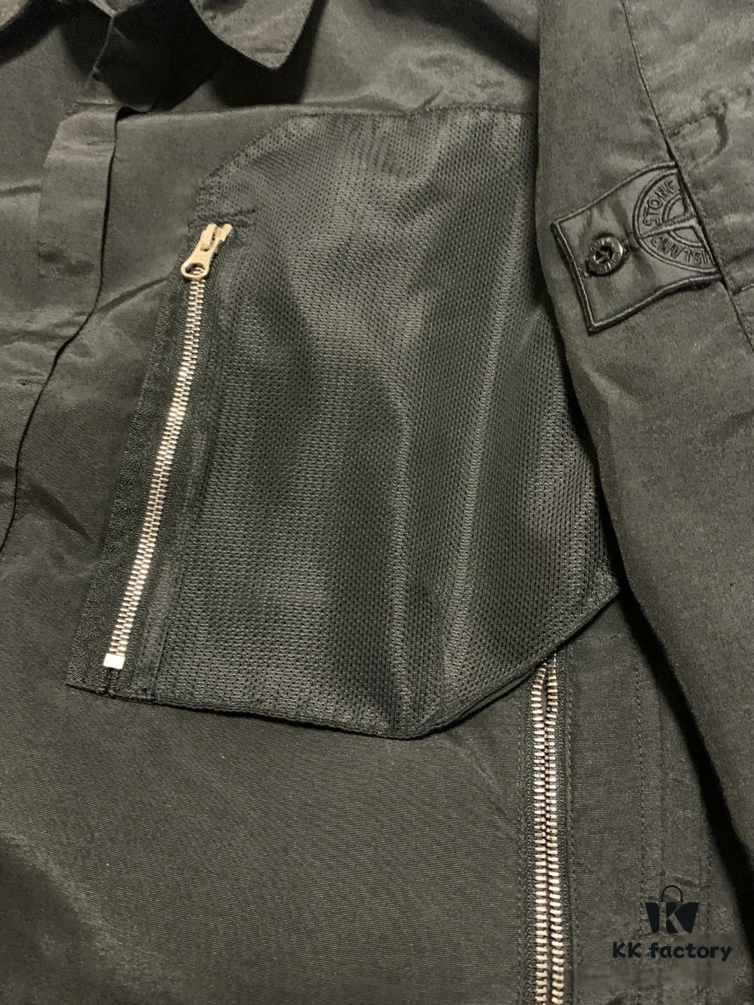 Stone Island Shadow Project 21SS Shadow Black Label Shirt Jacket - Original Surplus Stock