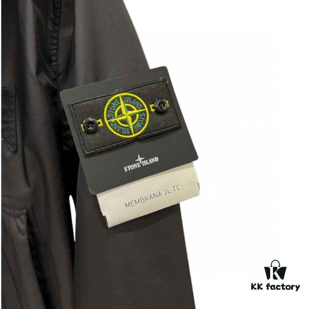 Stone Island 3L TC Series Waterproof Windproof Performance Jacket - Unisex Outdoor Tactical Style