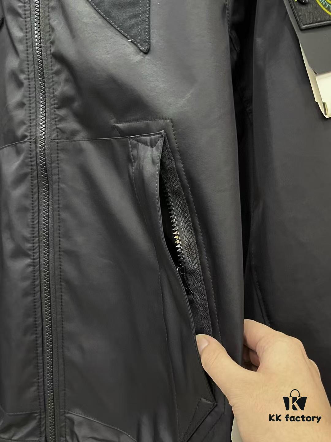 Stone Island 3L TC Series Waterproof Windproof Performance Jacket - Unisex Outdoor Tactical Style