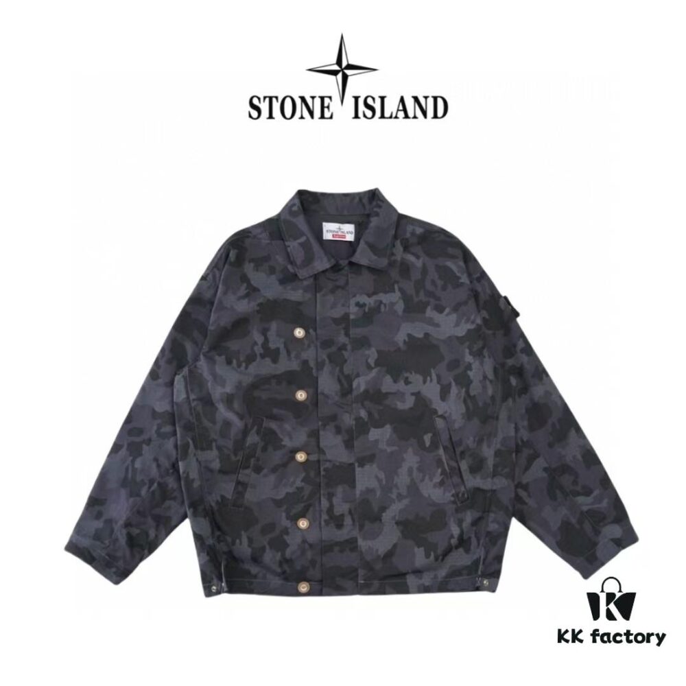 Stone Island x Supreme SS22 Week 12 Camo Jacket - Original Surplus Stock
