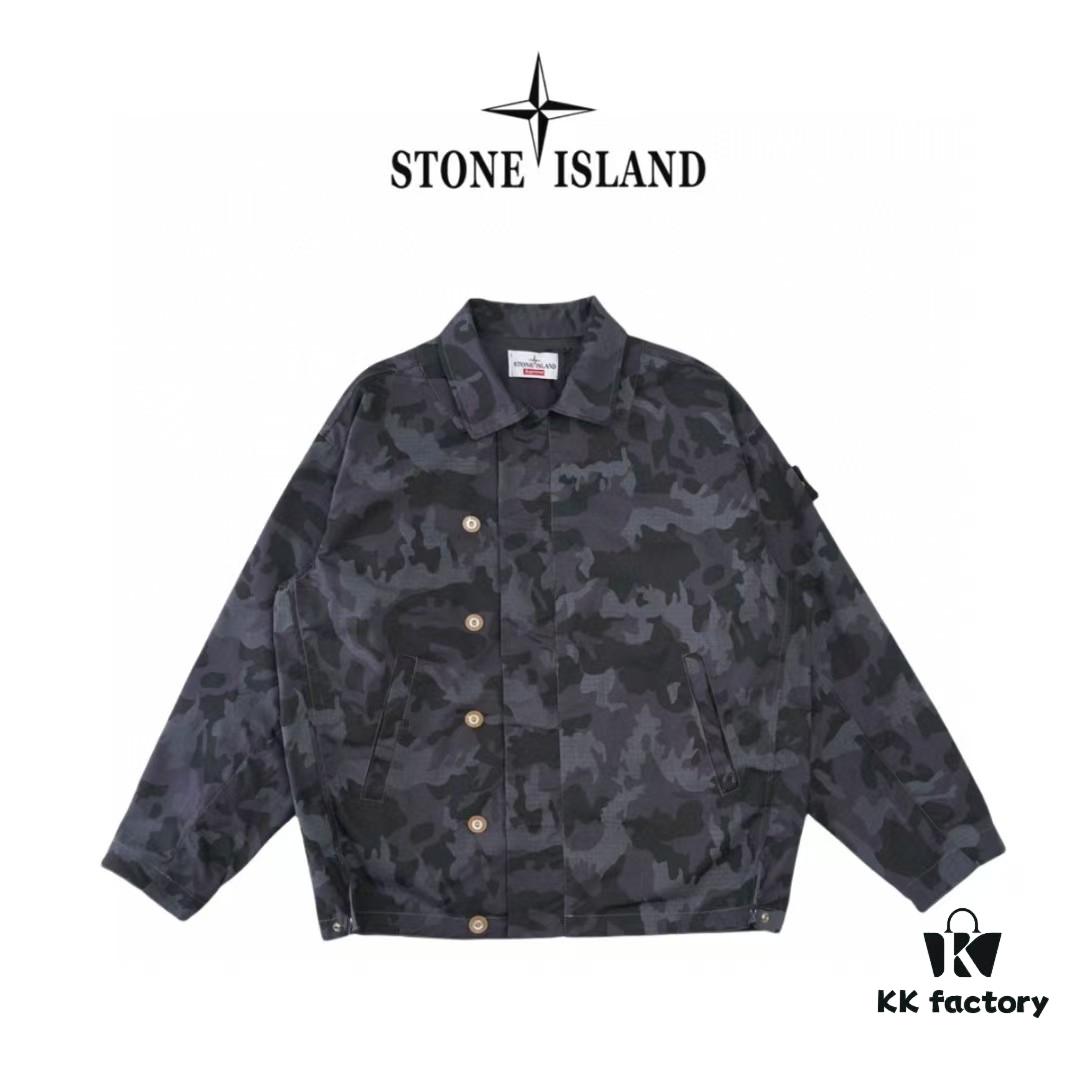 Stone Island x Supreme SS22 Week 12 Camo Jacket - Original Surplus Stock