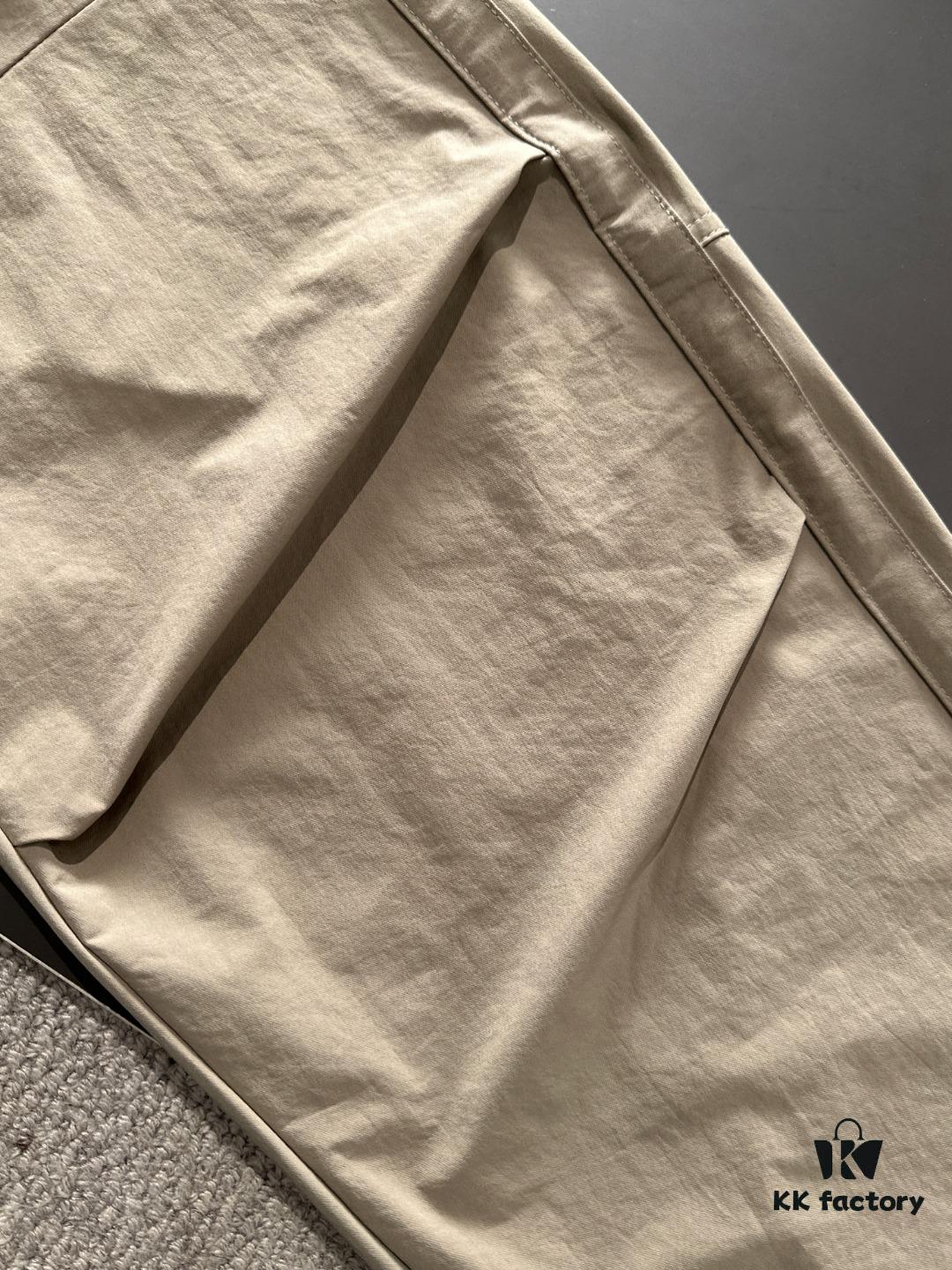 Stone Island 2025 Spring/Summer New Elastic Waist Casual Pants, Lightweight Custom Fabric, Breathable and Comfortable, Exquisite Details, Premium Design Concept, Soft and Smooth Texture, Relaxed Cut with Excellent Fit