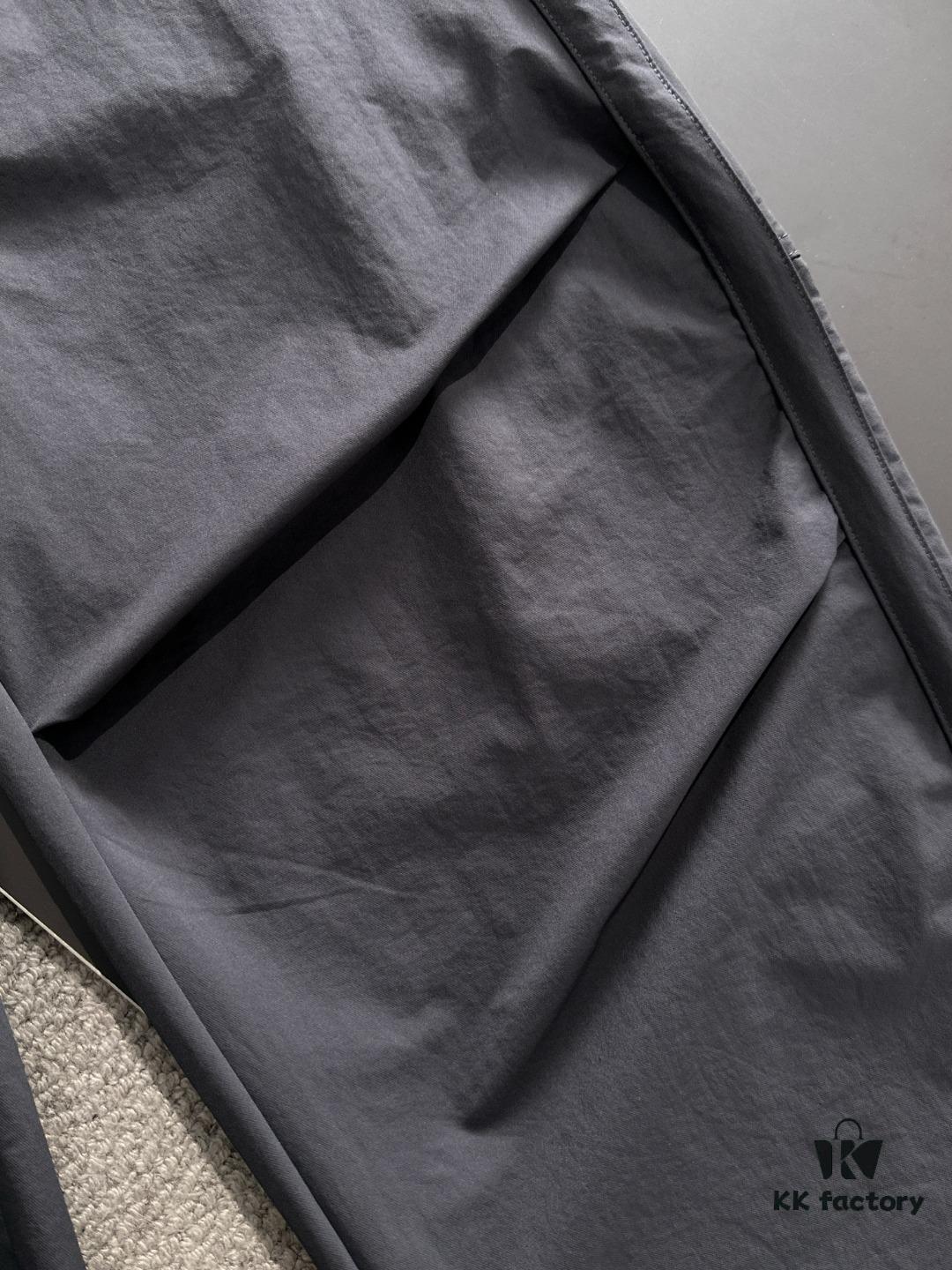 Stone Island 2025 Spring/Summer New Elastic Waist Casual Pants, Lightweight Custom Fabric, Breathable and Comfortable, Exquisite Details, Brand Design Concept, High Quality, Soft and Smooth Touch