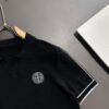 High-Quality Stone Island 2025 Spring/Summer New Men's Lapel Short-Sleeve T-Shirt