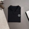 High-Quality Stone Island 2025 Spring/Summer New Men's Lapel Short-Sleeve T-Shirt