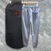 Stone Island SS Collection Slim-Fit Sport Pants with Minimalist Logo, Premium Fabric from Domestic OEM Factory