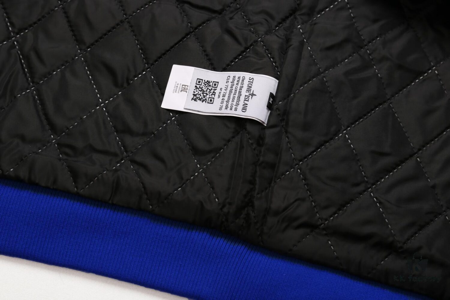 Stone Island 24FW Premium Sheep Plush and PU Leather Baseball Jacket with Embroidered Back Logo