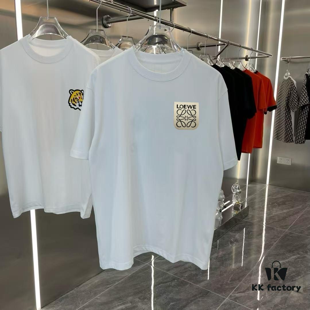 Stone Island 2025 Spring New Arrival Short Sleeve T-Shirt with Hand-Customized Logo on Chest