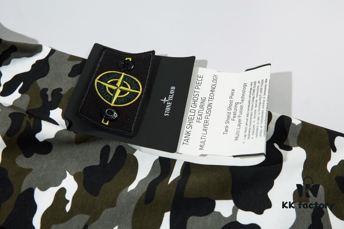 STONE ISLAND Camouflage Hooded Sweatshirt