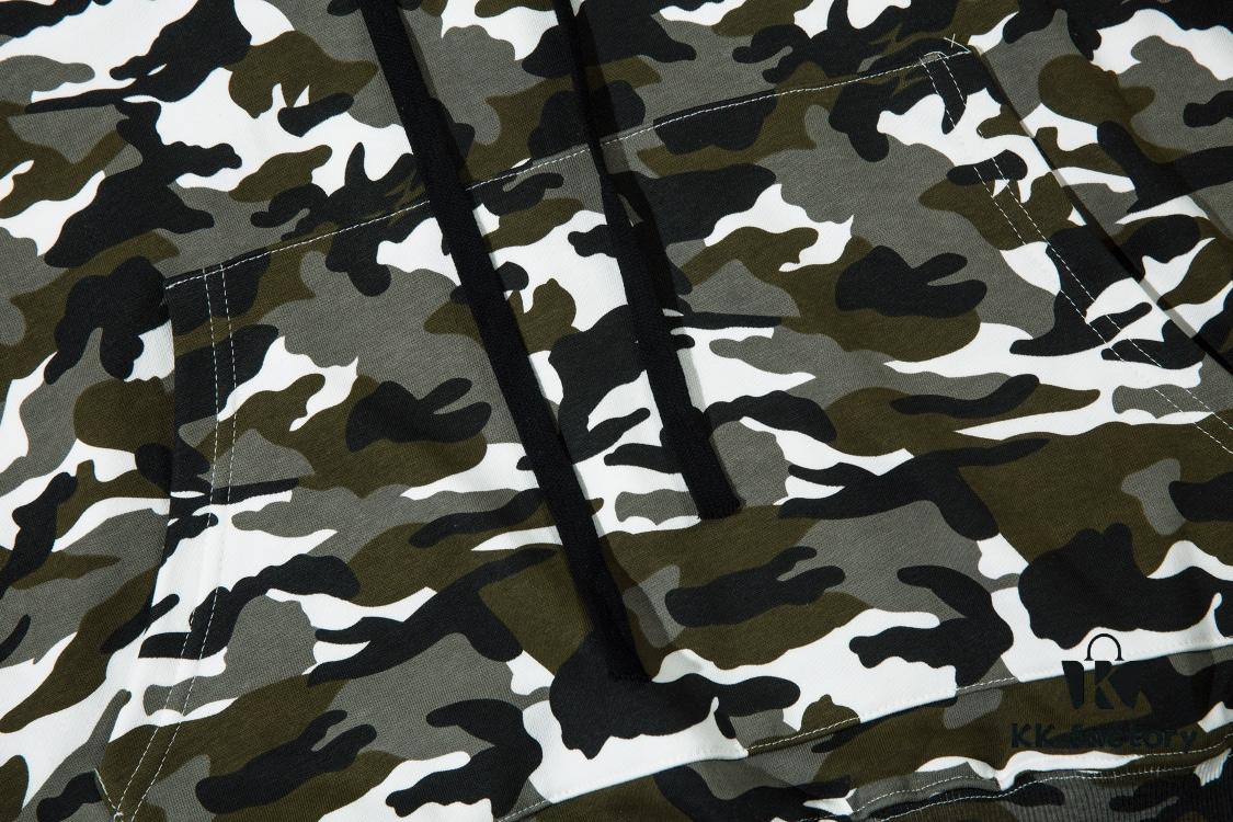 STONE ISLAND Camouflage Hooded Sweatshirt