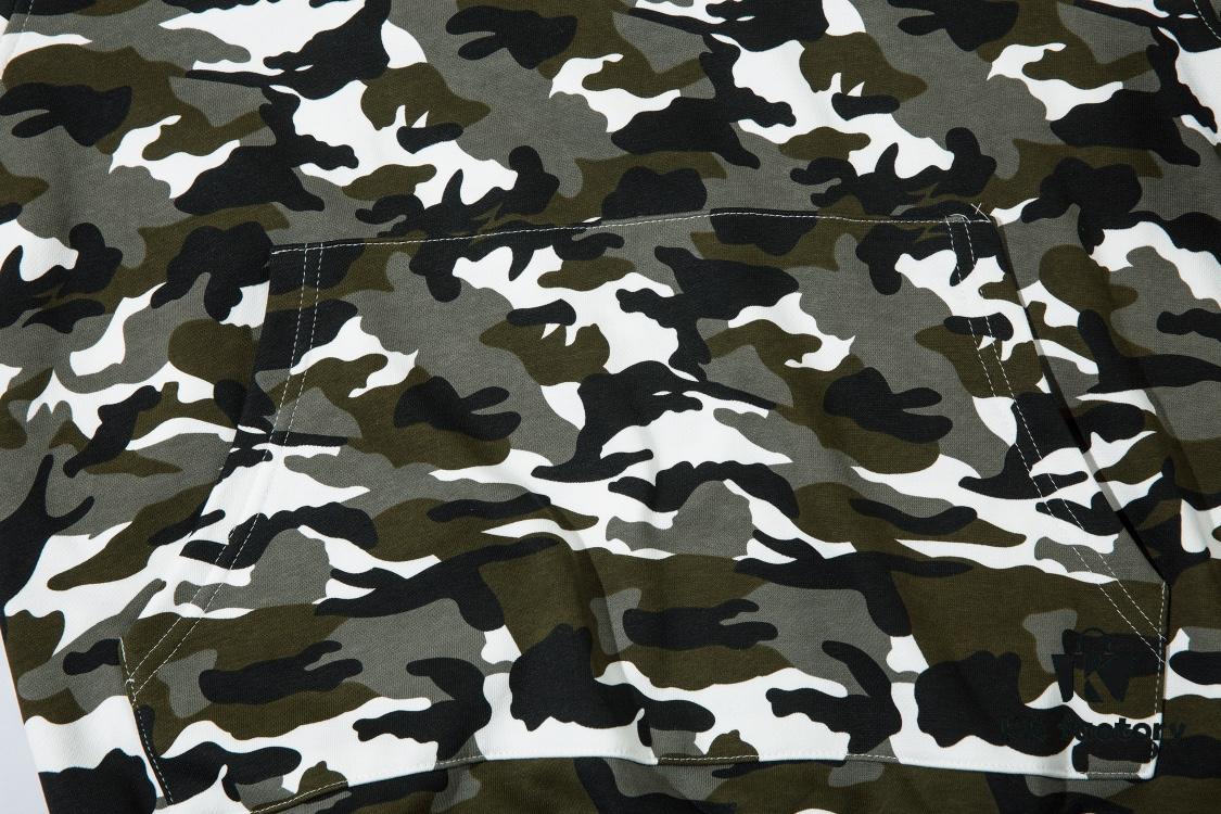 STONE ISLAND Camouflage Hooded Sweatshirt