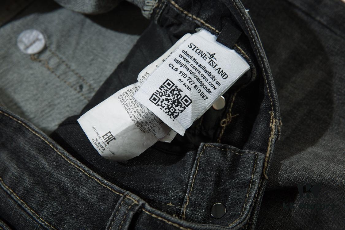 STONE ISLAND Washed Denim Jeans