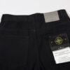 STONE ISLAND Washed Loose Fit Jeans in Black