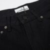 STONE ISLAND Washed Loose Fit Jeans in Black