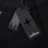 STONE ISLAND Washed Loose Fit Jeans in Black