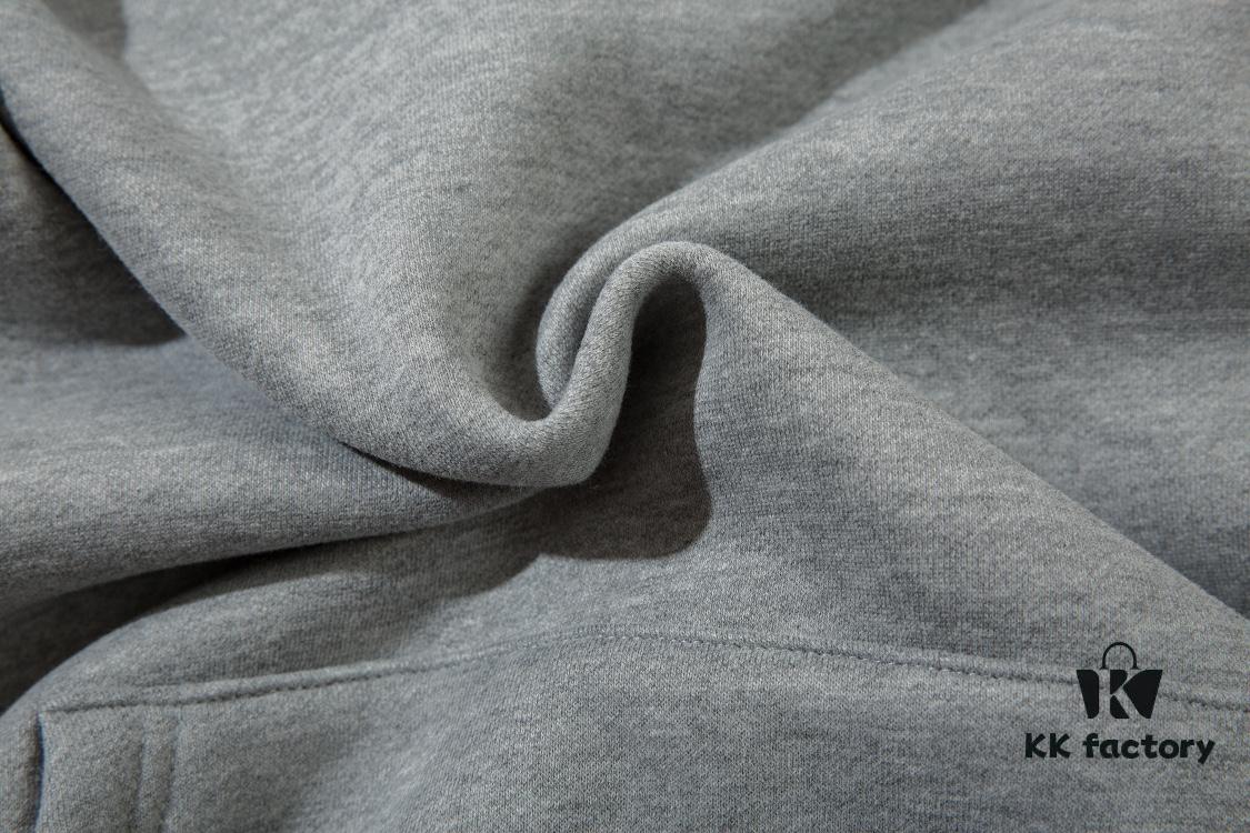 STONE ISLAND Autumn-Winter New Fleece-Lined Hooded Sweatshirt in Black, White, Light Green, Light Blue, Light Pink, Heather Gray, Brownish Gray