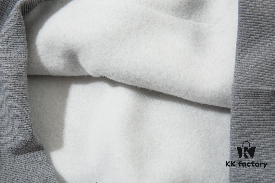 STONE ISLAND Autumn-Winter New Fleece-Lined Hooded Sweatshirt in Black, White, Light Green, Light Blue, Light Pink, Heather Gray, Brownish Gray