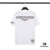 STONE ISLAND Foam Printed Letter T-Shirt in Black and White