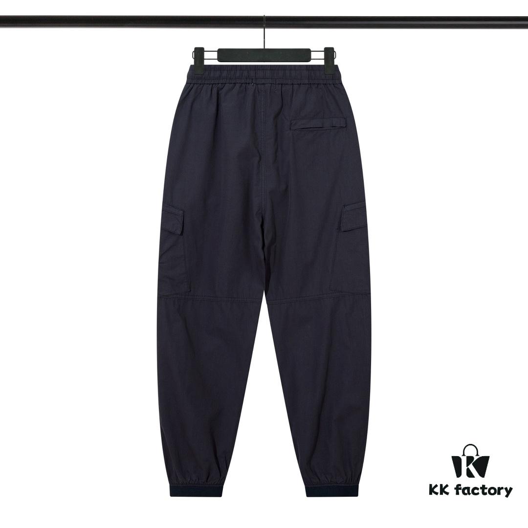 255# STONE ISLAND Cargo Casual Lightweight Trousers in Royal Blue, Green, Light Gray - Sizes M, L, XL, XXL